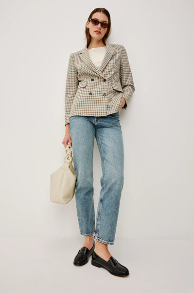 Jac Blazer - Blue Bay Check