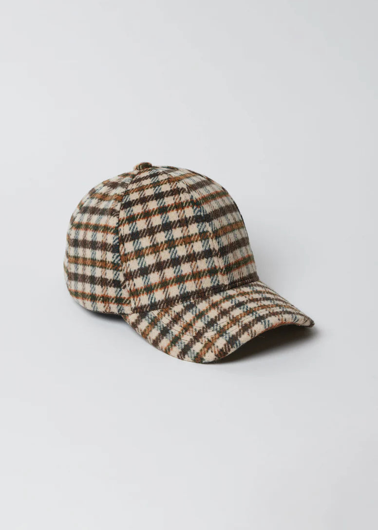 Everyday Plaid Cap - Colored Check