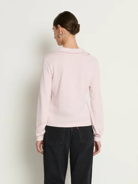 Kimberley Polo Tee - Blush