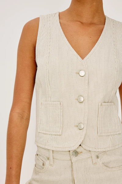 La Jolla Vest - Ecru