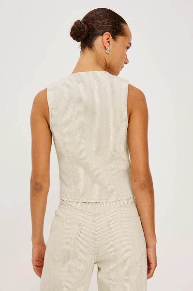 La Jolla Vest - Ecru