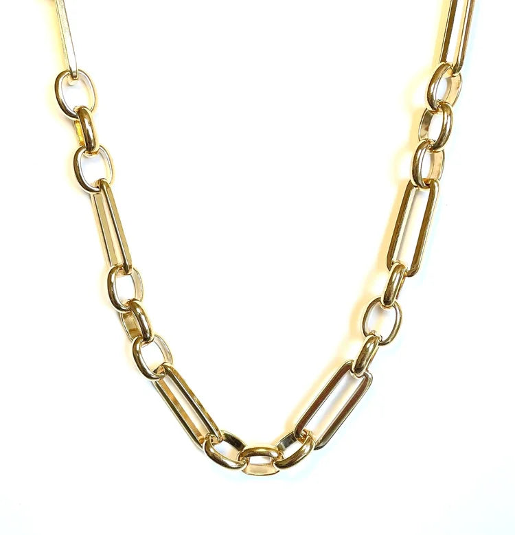 Large Loops & Links Necklace