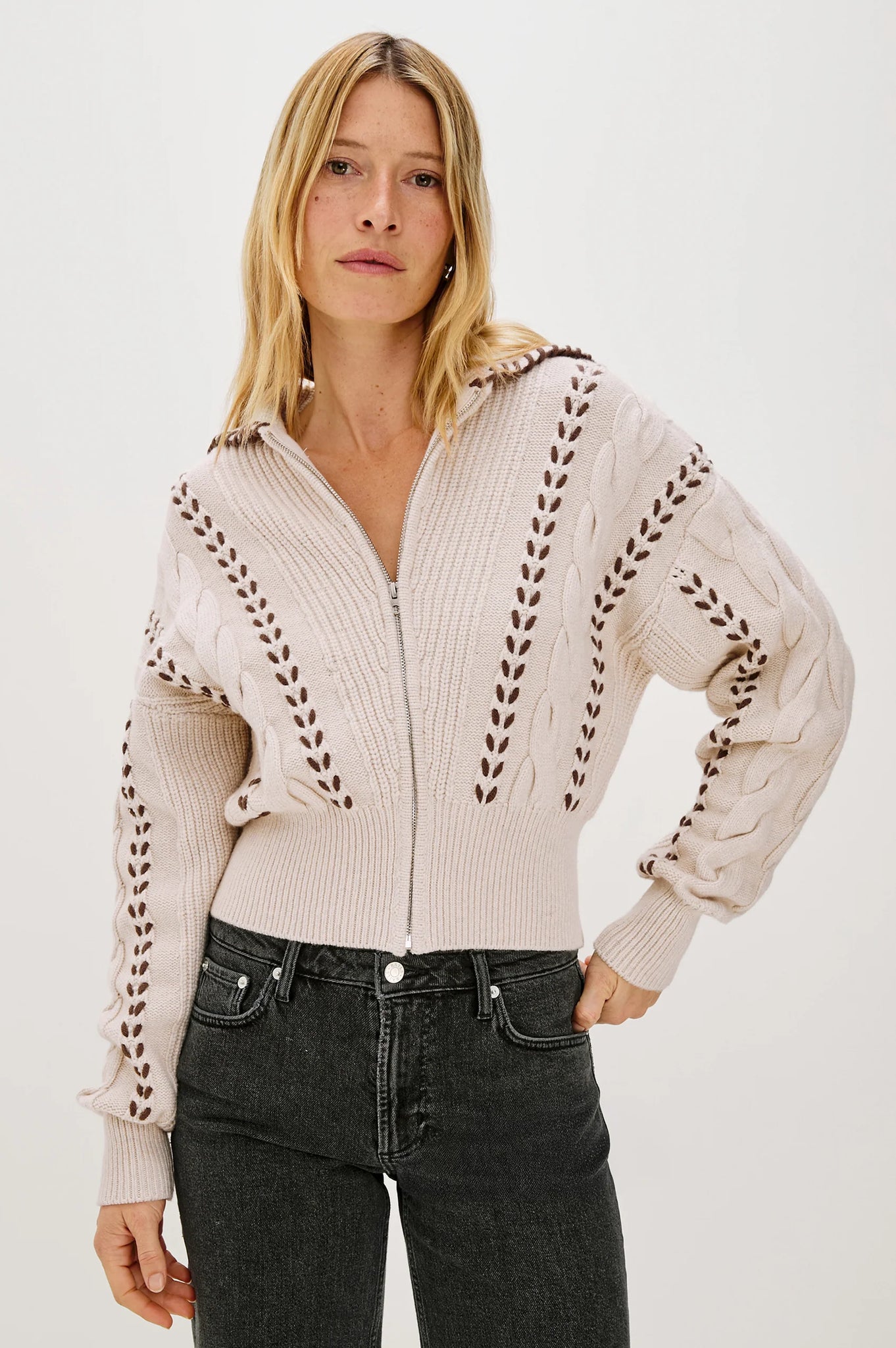 Lune Sweater - Oatmeal Brown