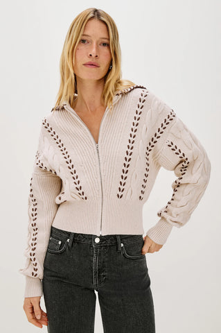 Lune Sweater - Oatmeal Brown