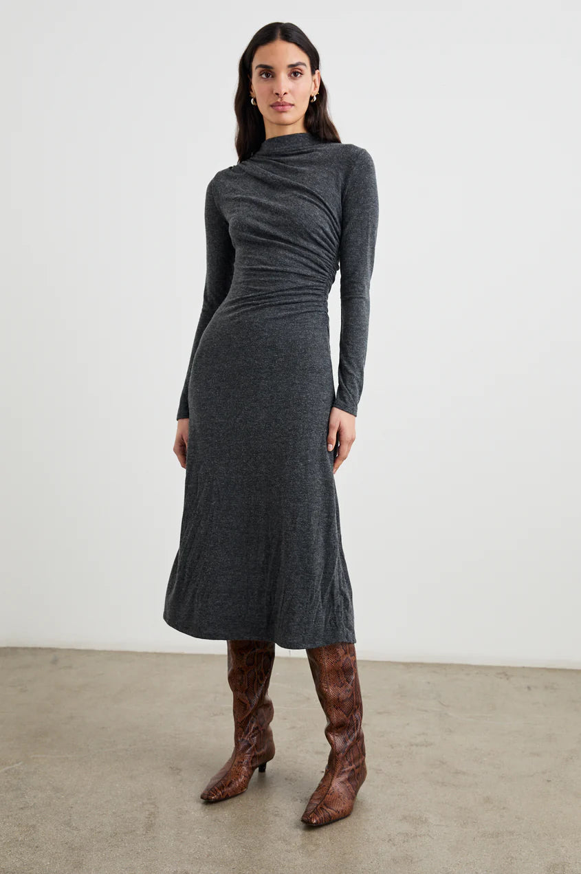 Margaret Dress - Charcoal