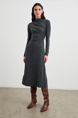 Margaret Dress - Charcoal