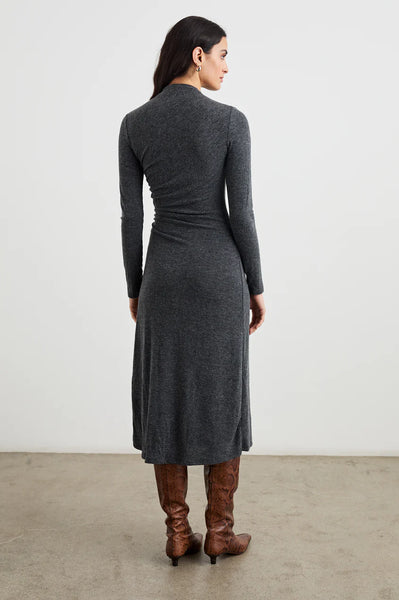 Margaret Dress - Charcoal