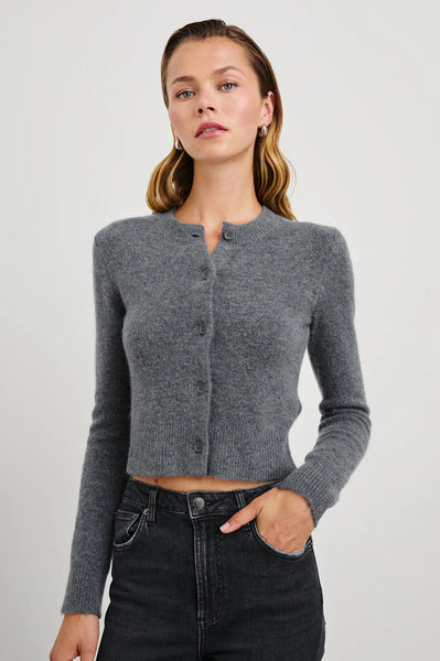 Matilda Cardigan - Charcoal