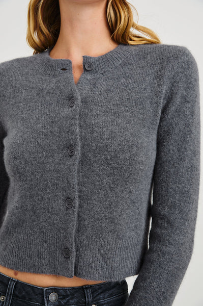 Matilda Cardigan - Charcoal