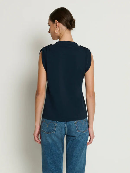 Mikka Buttoned tank - Night Sky