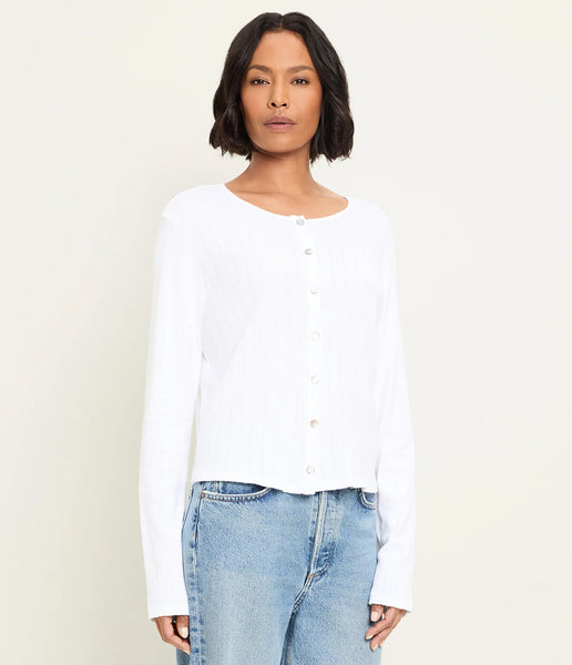 Mackenzie Cardigan - White
