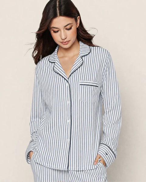 Petite Plum | Pima Pajama - French Navy