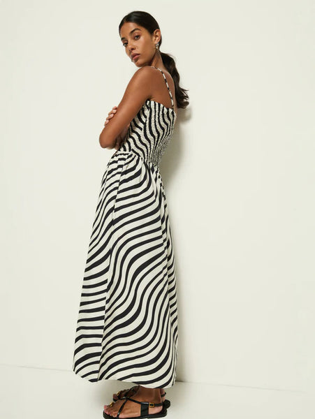 Sibelle Smocked Dress - Swirl