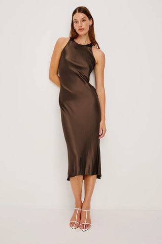 Solene Dress - Espresso