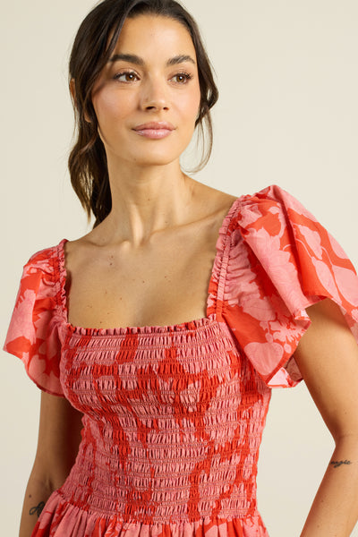 Esme Dress - Roseglow