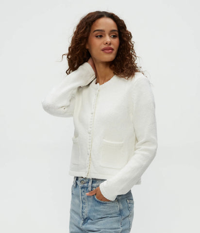 Opaline Cardigan - White