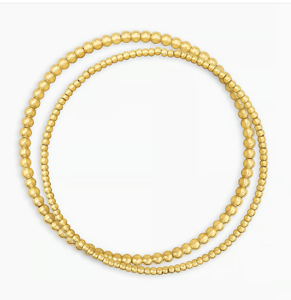 Poppy Gold Bracelet Set