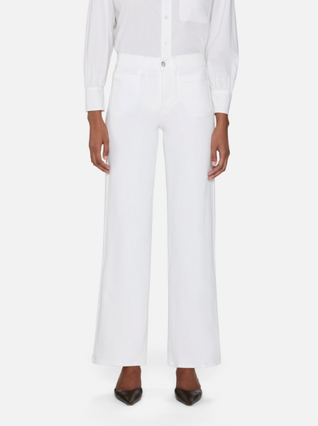 Le Slim Palazzo Modernist Pocket - White