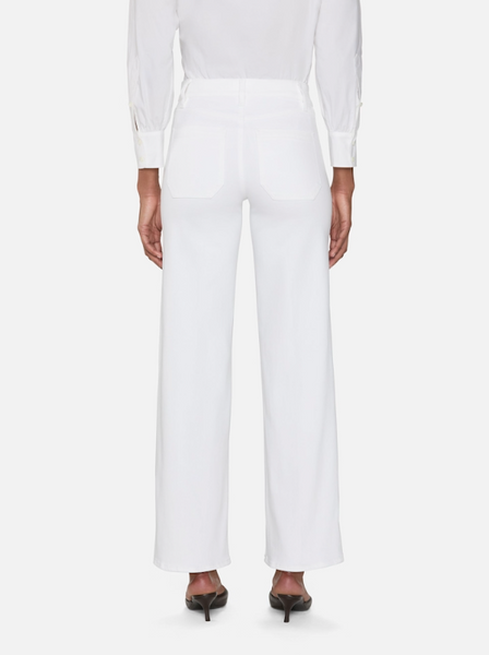 Le Slim Palazzo Modernist Pocket - White