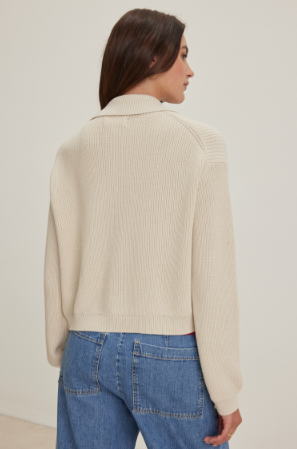 Taj Cardigan - Ivory