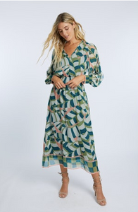 Stace Dress- Desert Mosaic