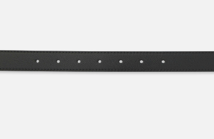 The Square Buckle Belt - Black
