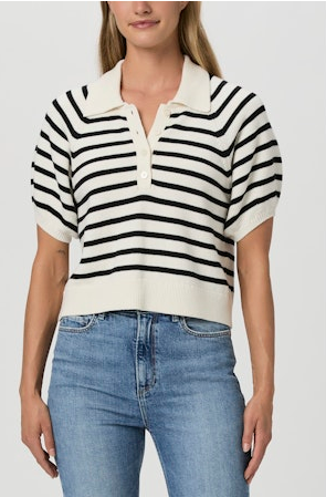 Birch Top - White/Black