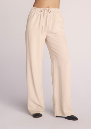 Kylie Wide Leg - Ivory Smoke