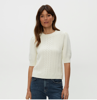 Elaine Pullover - Ivory