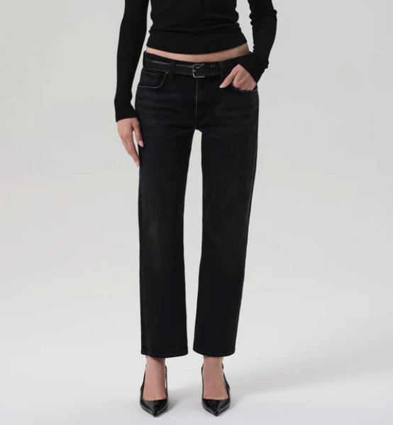 Anissa Low Rise Straight - Willow