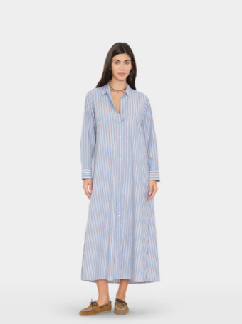 Boden Dress - Blue Cedar