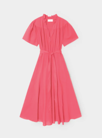Annie Dress - Crimson