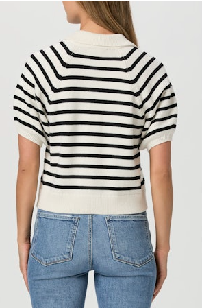 Birch Top - White/Black