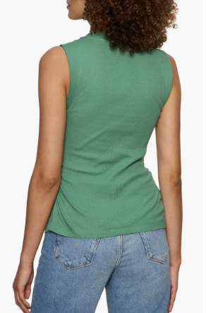Ruched Tank - Green Juice