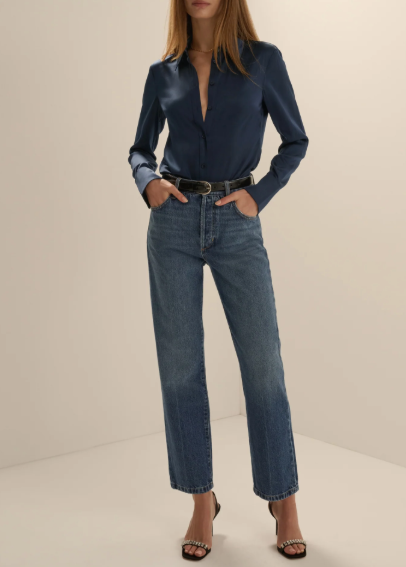 Favorite Daughter | Bailey Blouse - Navy