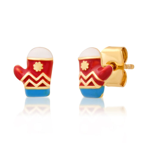Enamel Mitten Studs
