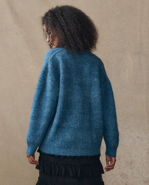 The Brushed Melange Sweater - Wintertide
