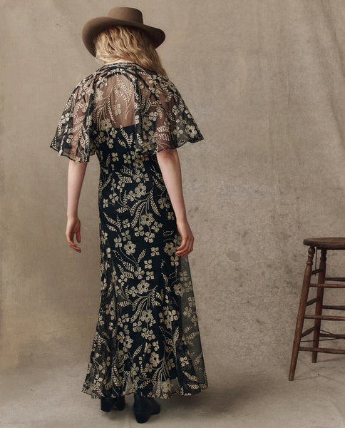 The Festal Dress - Brocade Floral