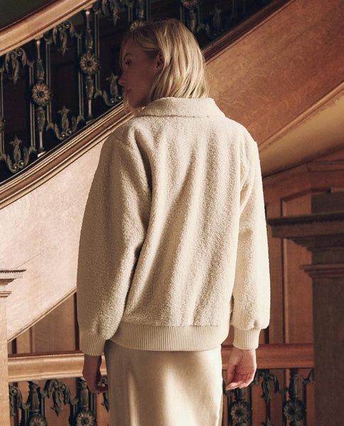 The Great.  |  PATCH POCKET PLUSH JACKET
