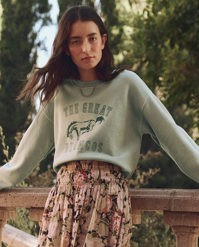 The League Sweatshirt - Smoke Green