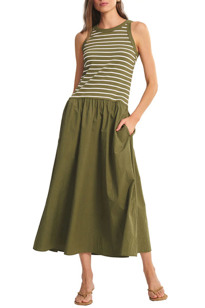 Romina Dress - Kale