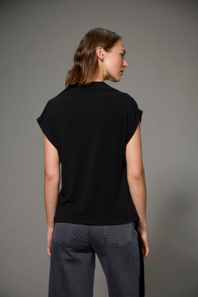 FRANKIE COWL TEE