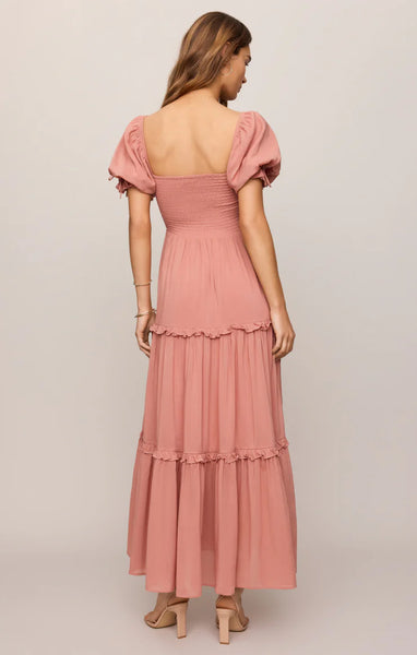 Eliora Dress - Terracotta
