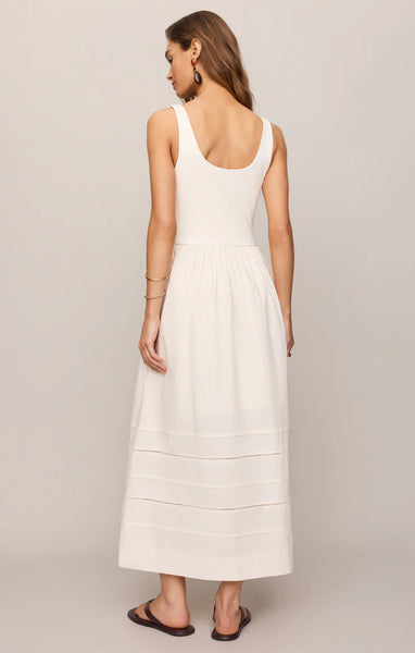 Johanna Midi Dress - Cloud