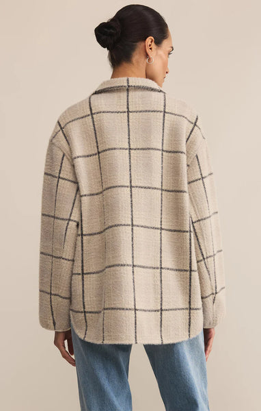 Bronx Plaid Jacket - Frost