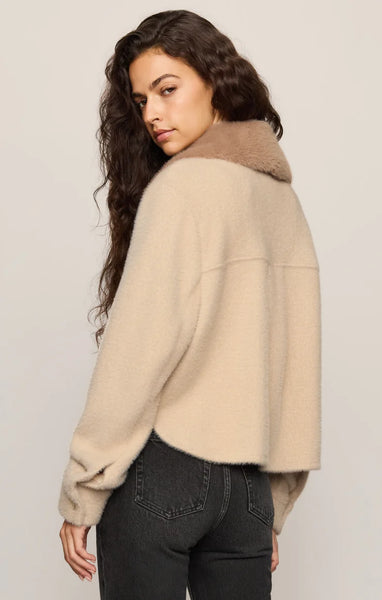 Z Supply Peyton Jacket - Soft Ecru