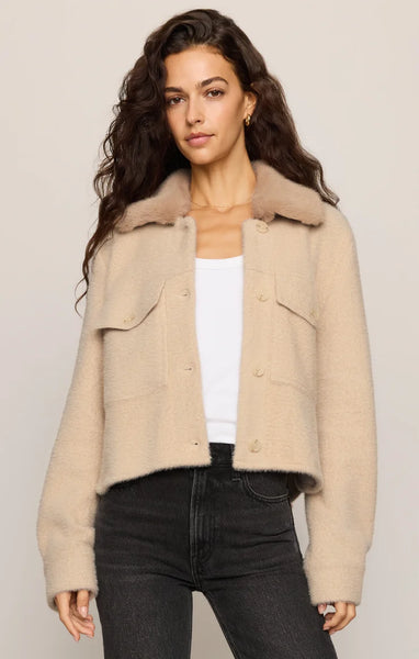 Z Supply Peyton Jacket - Soft Ecru