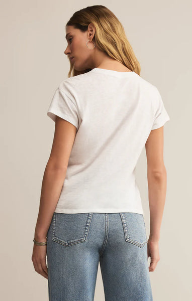 Modern Slub Tee- White