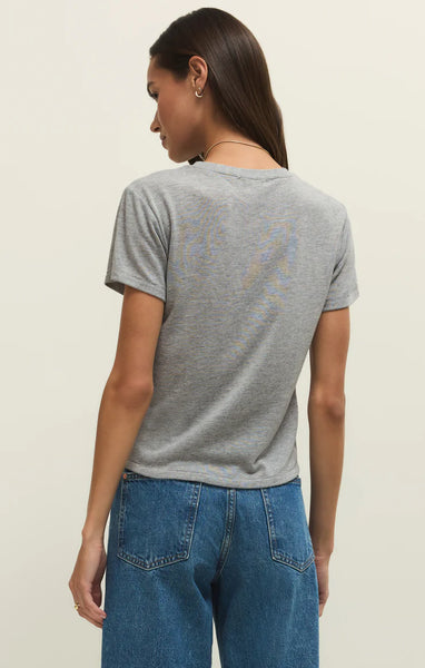 Tourist Tee - Heather Grey