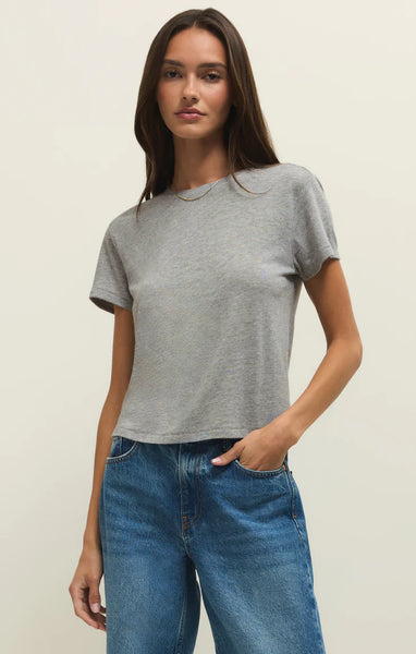 Tourist Tee - Heather Grey